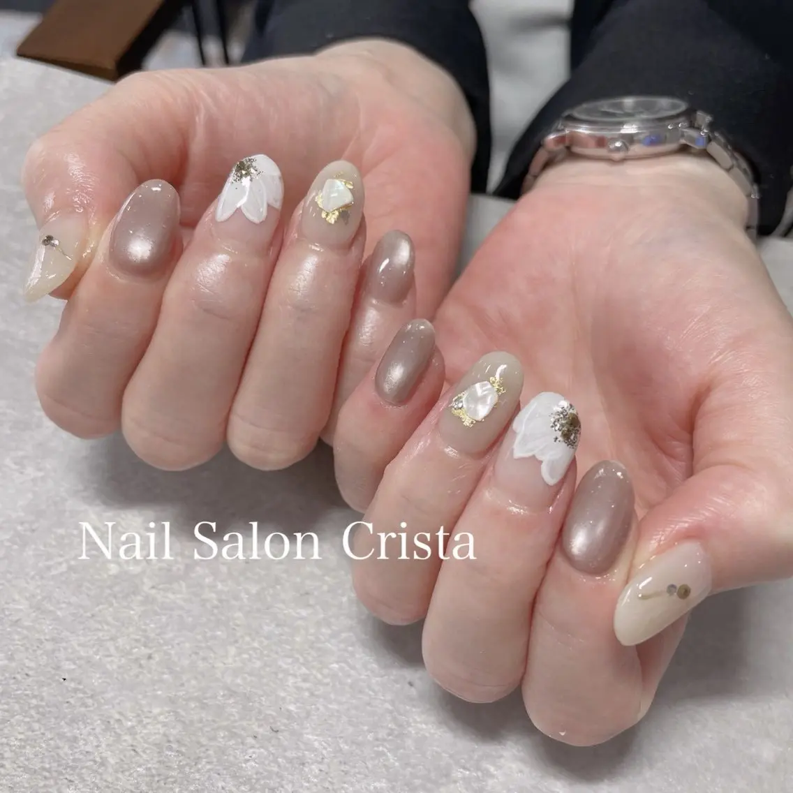 ネイル ハンドネイル CRISTA MOMOのネイルデザイン