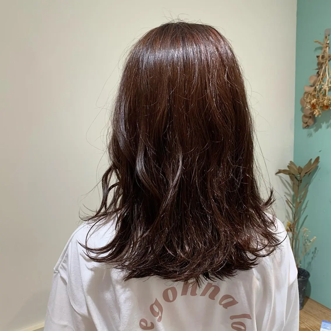 ミディアム カラー 💖クボ モモ💖のヘアスタイル