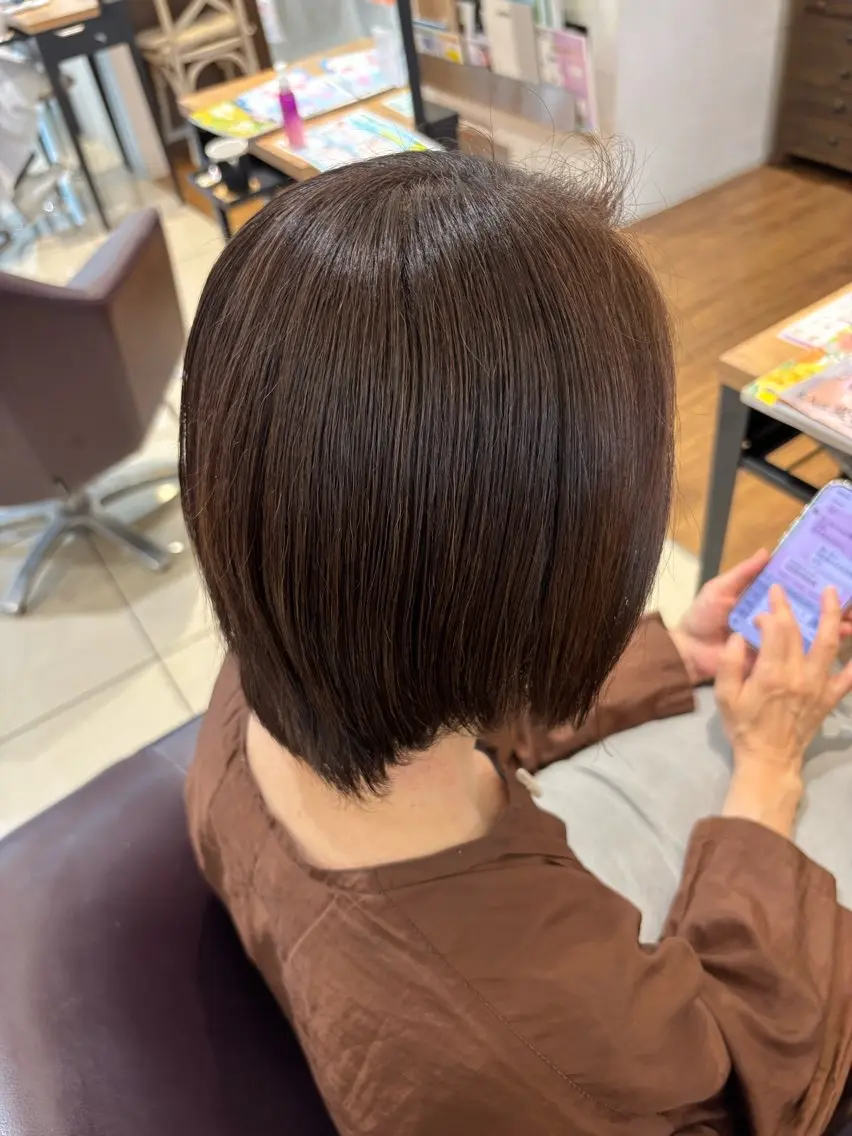 【新規限定】🤎白髪染めモデル🤎の写真