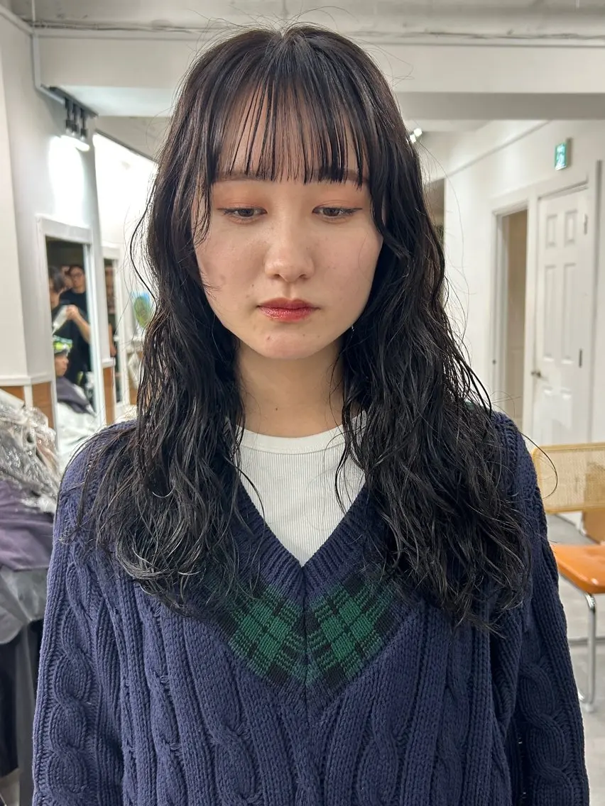 🌼レディース限定🌼カット+パーマ+トリートメントの写真
