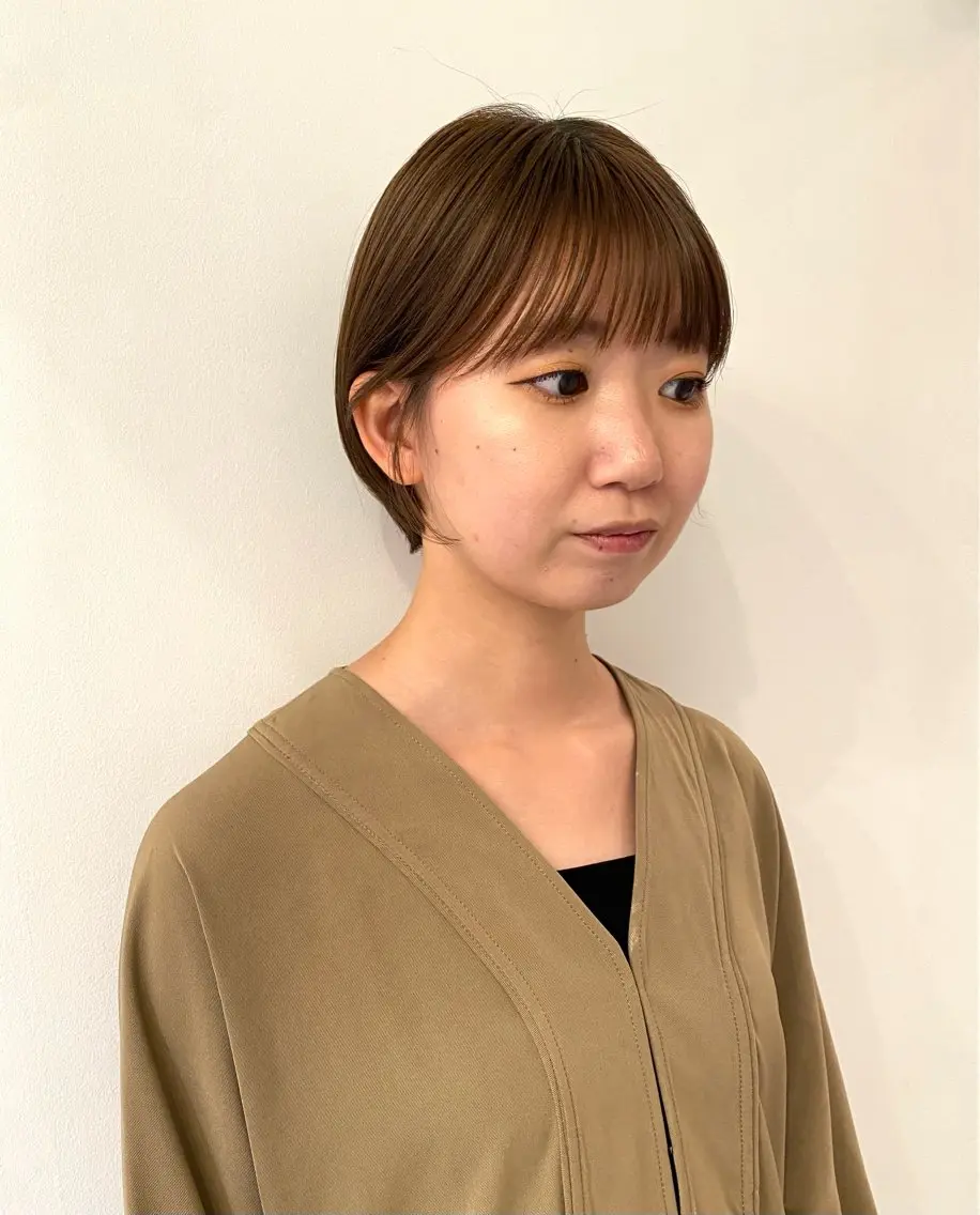 ショート カット Tomoka🐶🌟 似合わせカット✂︎のヘアスタイル