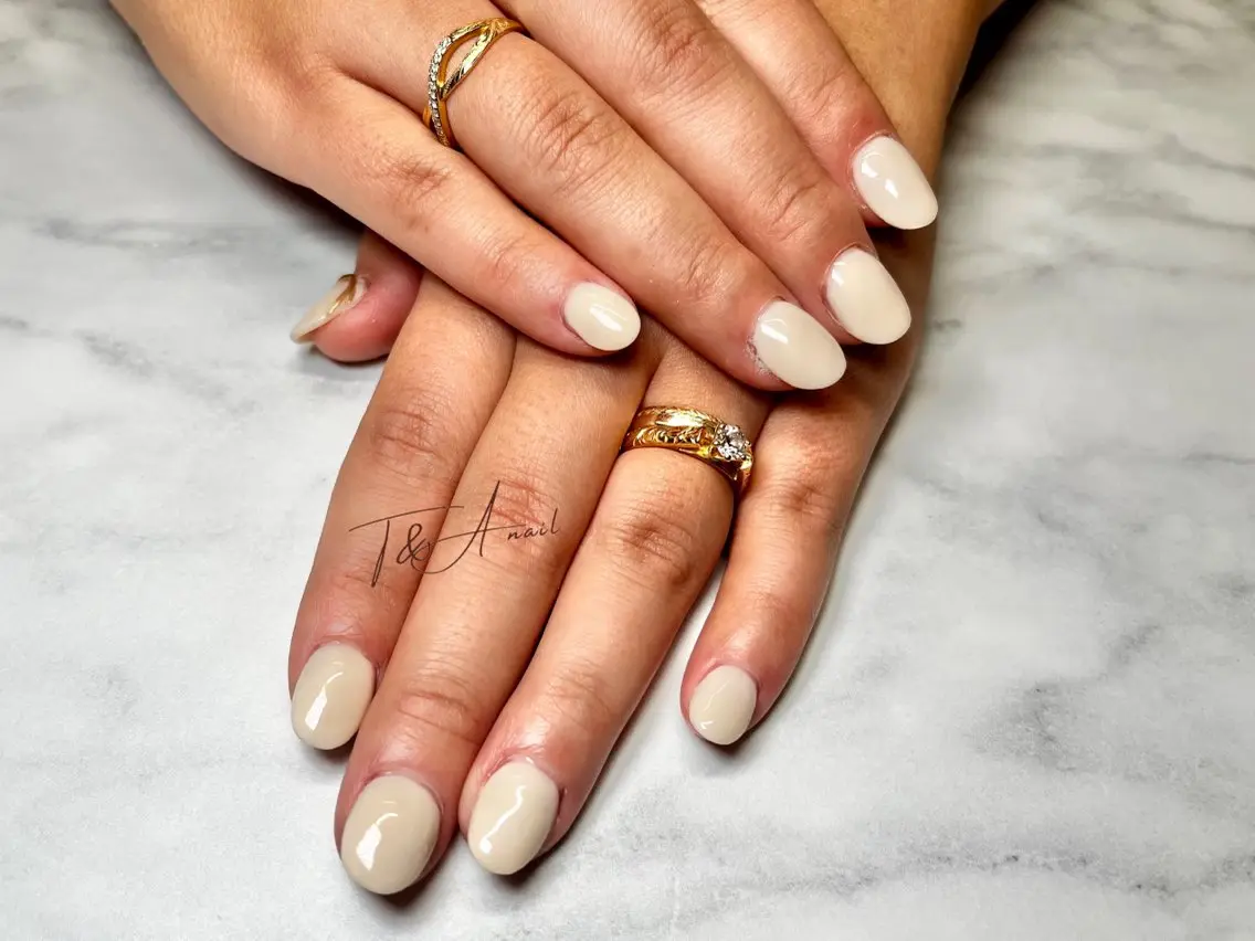 ネイル 長さ出し ジェルネイル オフィスネイル ワンカラーネイル スカルプネイル T&A nailのネイルデザイン