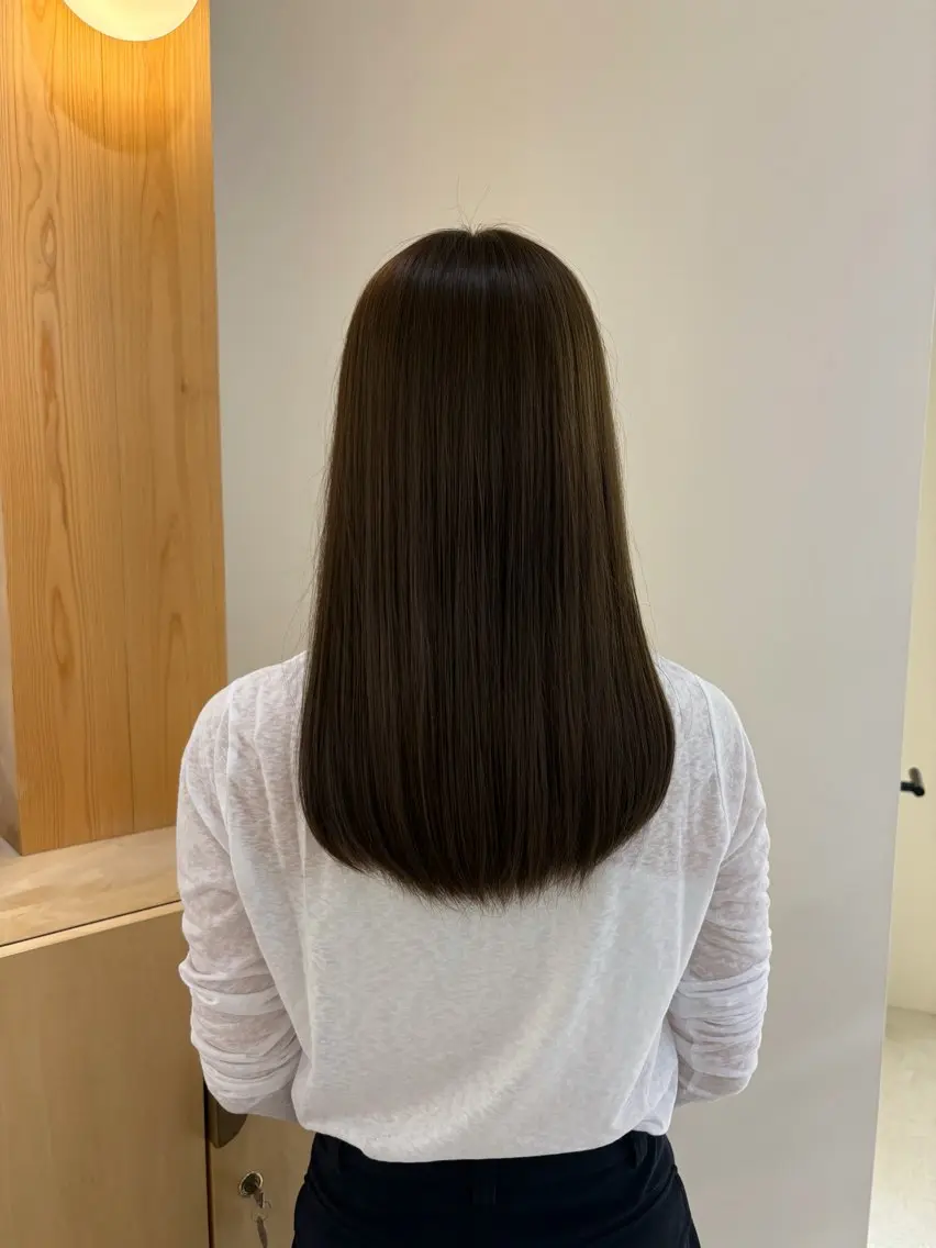 カラー ヘアカラー トリートメント 蓑輪璃央 ショートカットのヘアスタイル