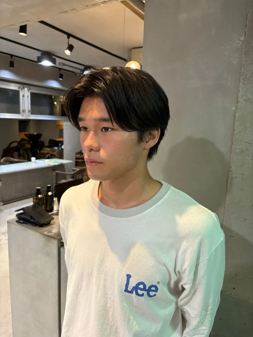 パーマ メンズ 岩間 ゆいこのヘアスタイル