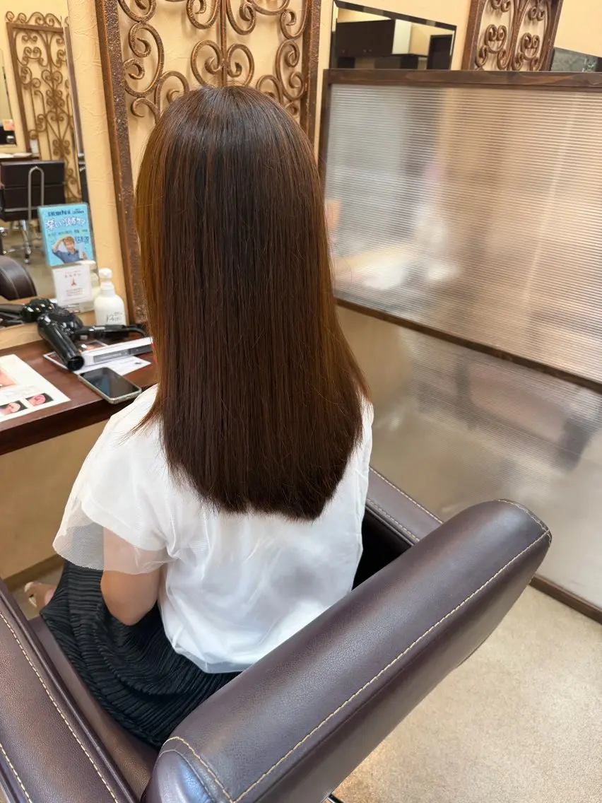 ロング カットモデル無料✨ elve/関口香音のヘアスタイル