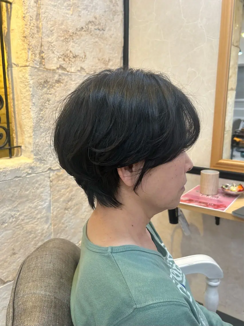 レディース限定🎀カット+シャンプー🫧(3cm以上切らせてくれる方のみ)の写真