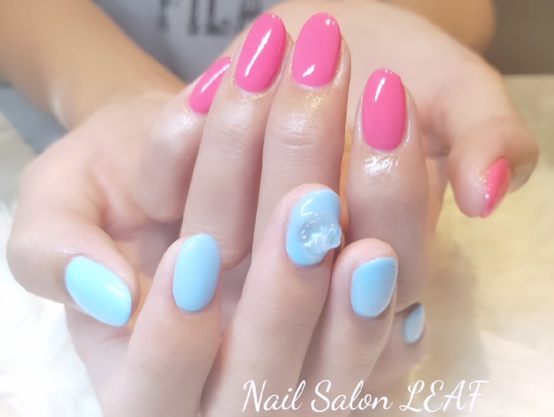 ネイル ハンドネイル NailSalon LEAFのネイルデザイン
