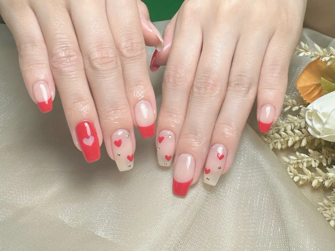 ネイル ハート 🫧M. nailsのネイルデザイン