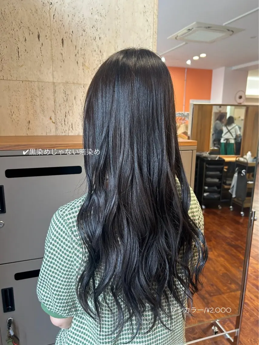 ロング カラー 学生 ヘアカラー 佐藤光華/JANU /カラーモデルのヘアスタイル