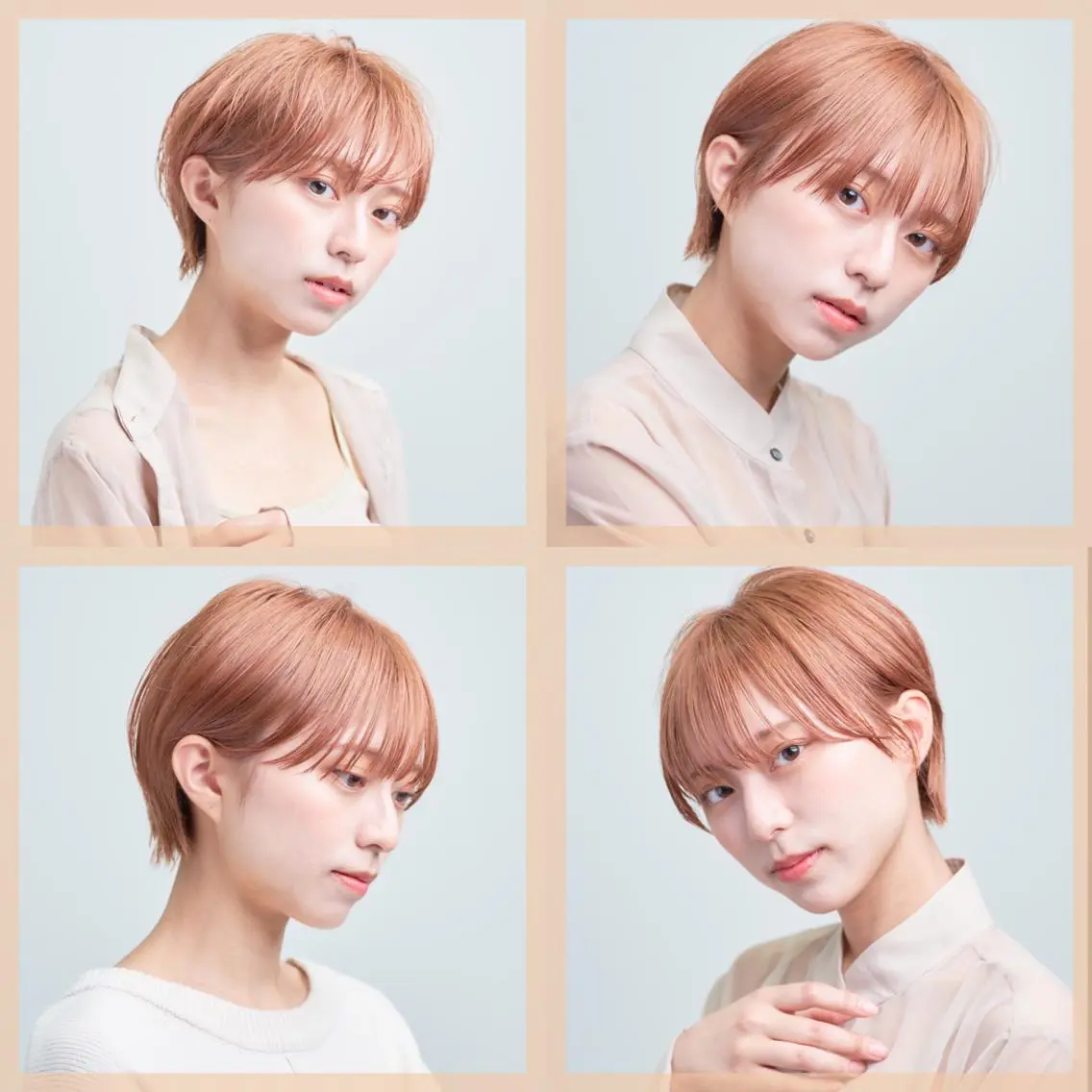 【🥯徹底ケア🥯】🤎小顔矯正カット➕髪質改善カラー➕超音波TOKIO or プレックストリートメント🤎の写真