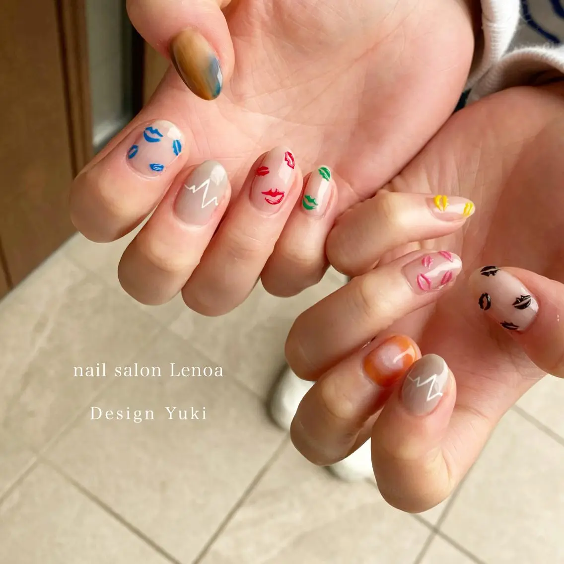 ネイル ハンドネイル Tielu Yukiのネイルデザイン