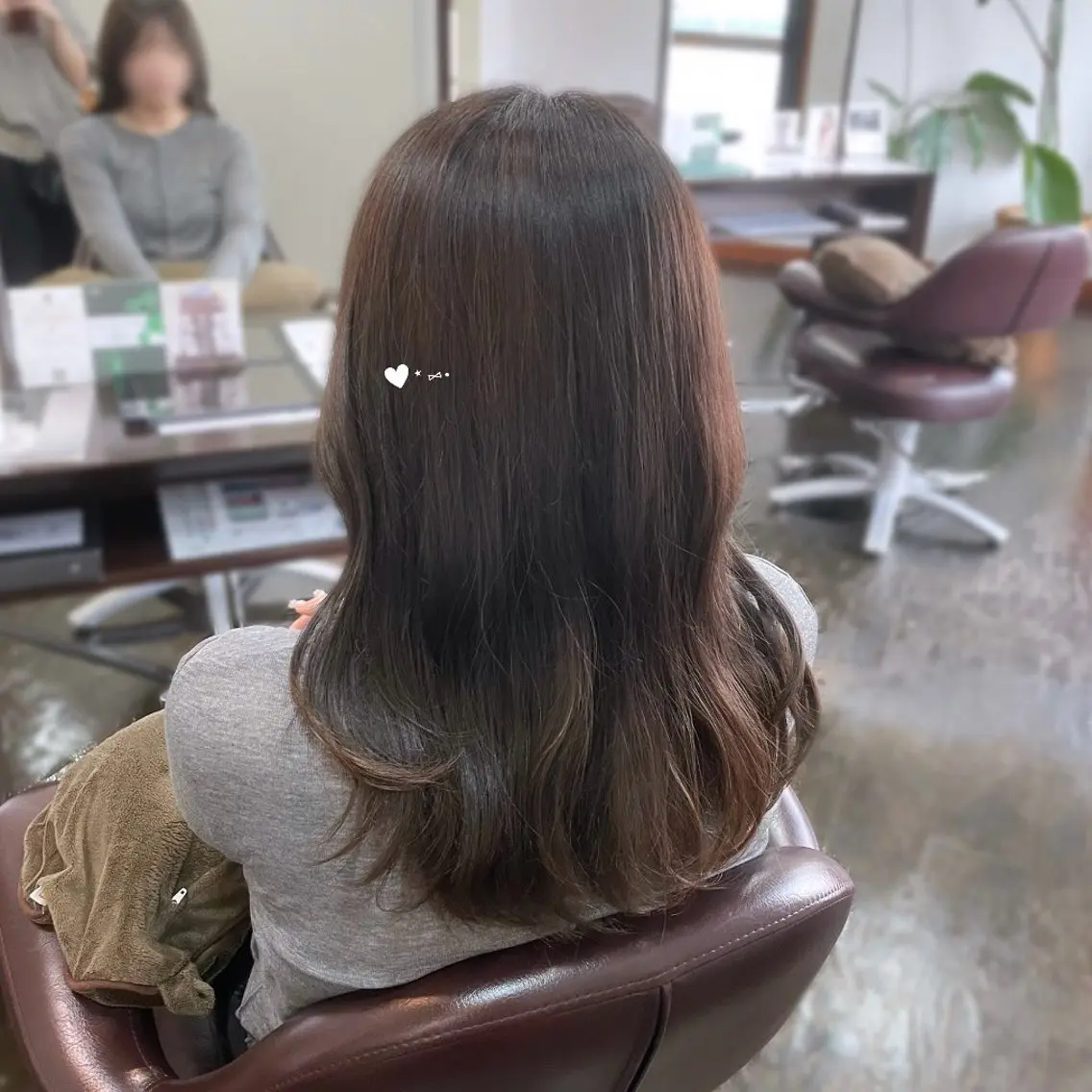 ロング カラー 透明感カラー グレージュ ラベンダーカラー ヘアカラー nana ♡のヘアスタイル