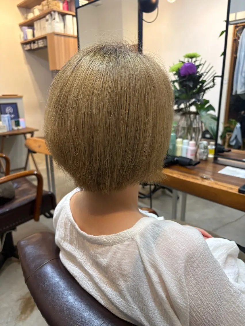 ショート ショートボブ ボブ ショートヘア 吉沢 史翔のヘアスタイル