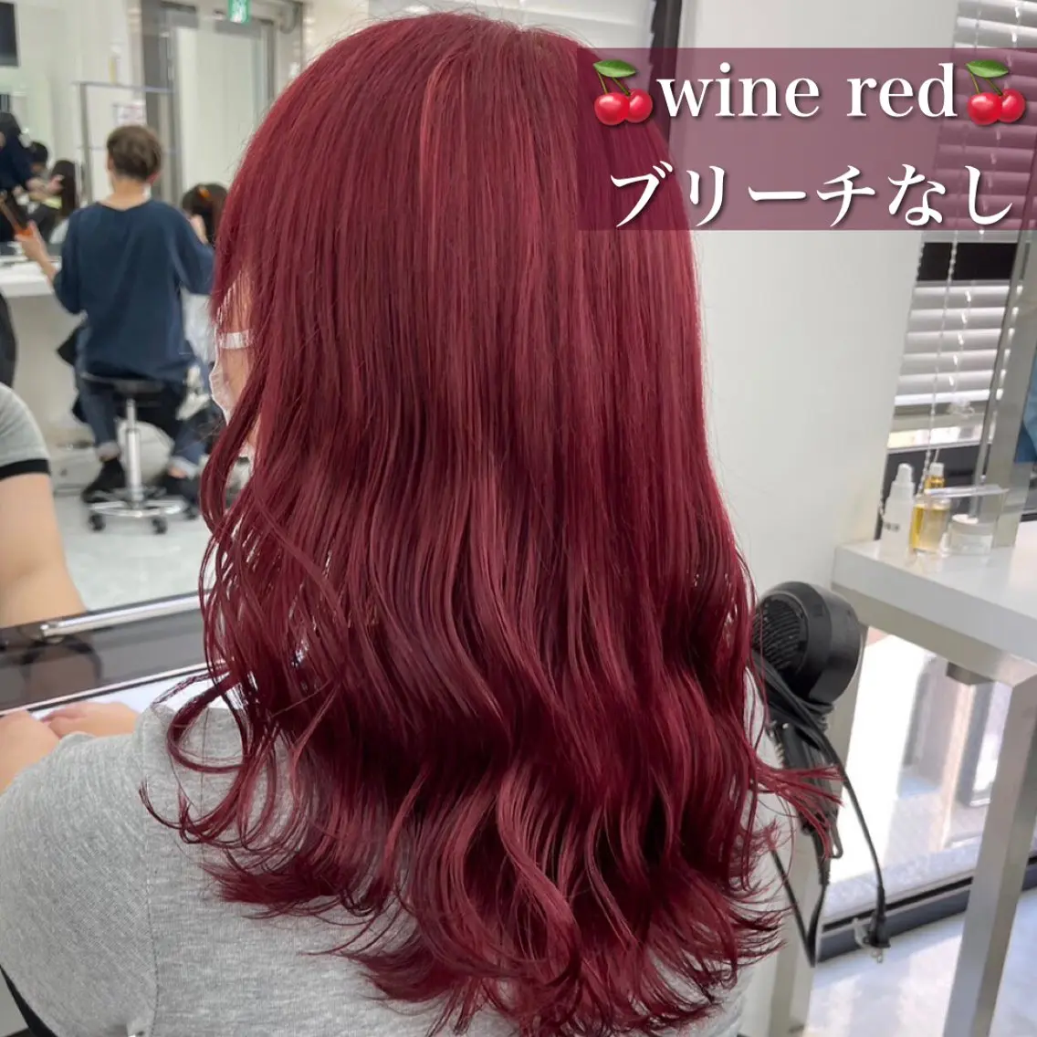 セミロング カラー ヘアアレンジ ヘアカラー ヘッドスパ ヘアセット 🪞official FRUITS渋谷🩰のヘアスタイル