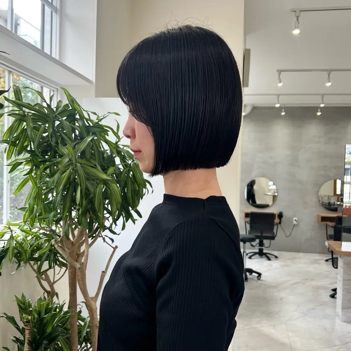 ショート カラー ボブ 似合わせカット カット ヘアカラー トリートメント YUUKI/ミニボブ ボブ/髪質改善のヘアスタイル