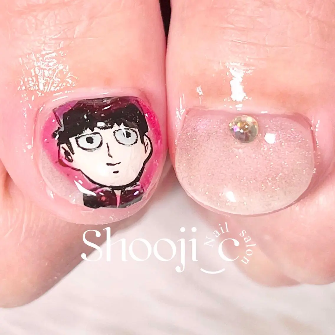 ネイル アートネイル 長さ出し ジェルネイル マグネットネイル スカルプネイル Shooji_c Nail salonのネイルデザイン