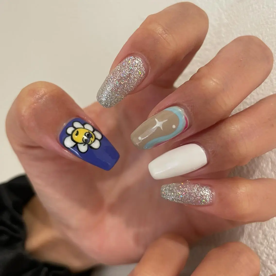 オフ有💜褒められネイル✨手描きpaint artコース【パラジェル+500円〜】(アート本数制限無し)パーツ別途有の写真