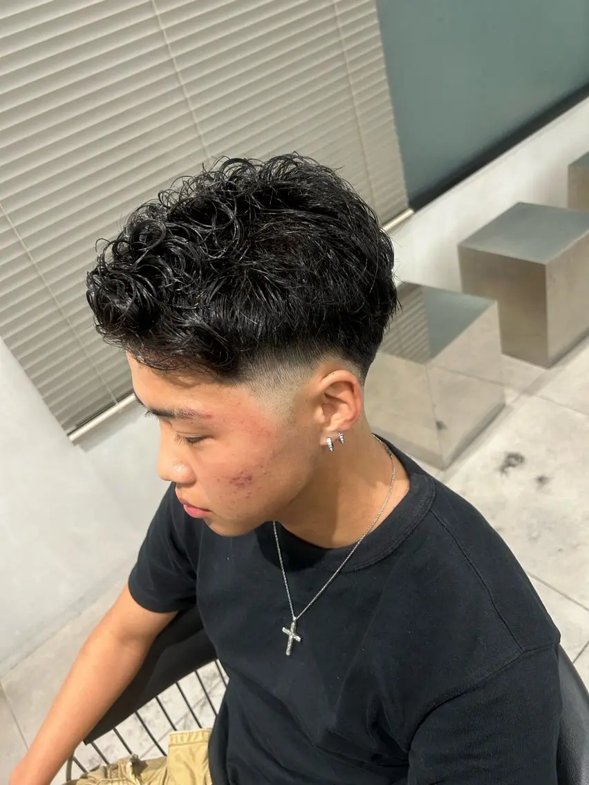 パーマ メンズ カットモデル大募集 ✨谷口修平のヘアスタイル