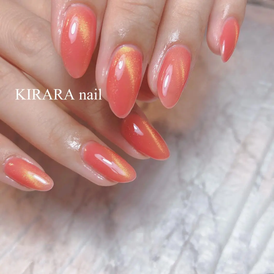 ネイル マグネットネイル ハンドネイル KIRARA ネイルサロンのネイルデザイン