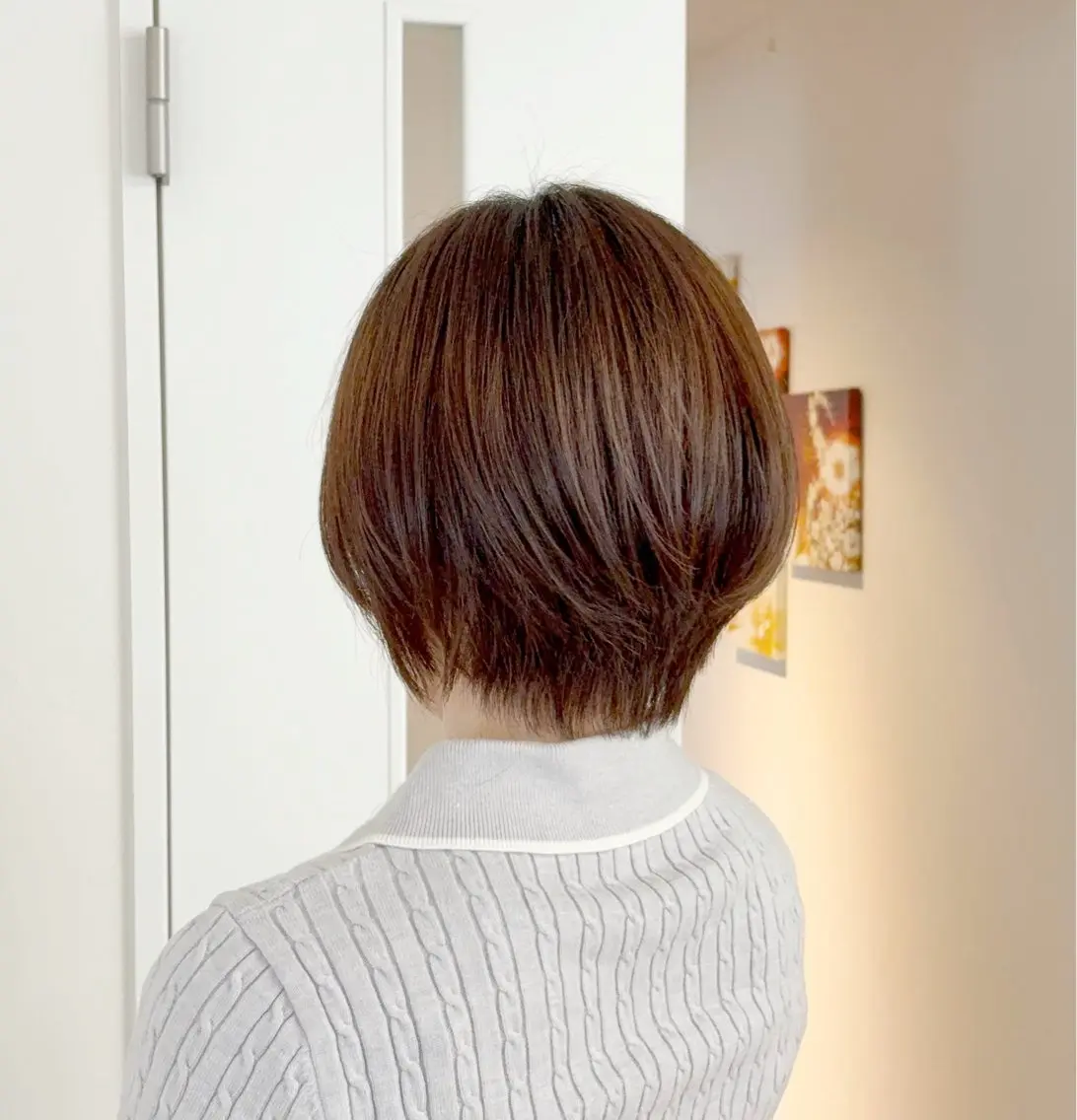 ショート 麥生田 秀太のヘアスタイル
