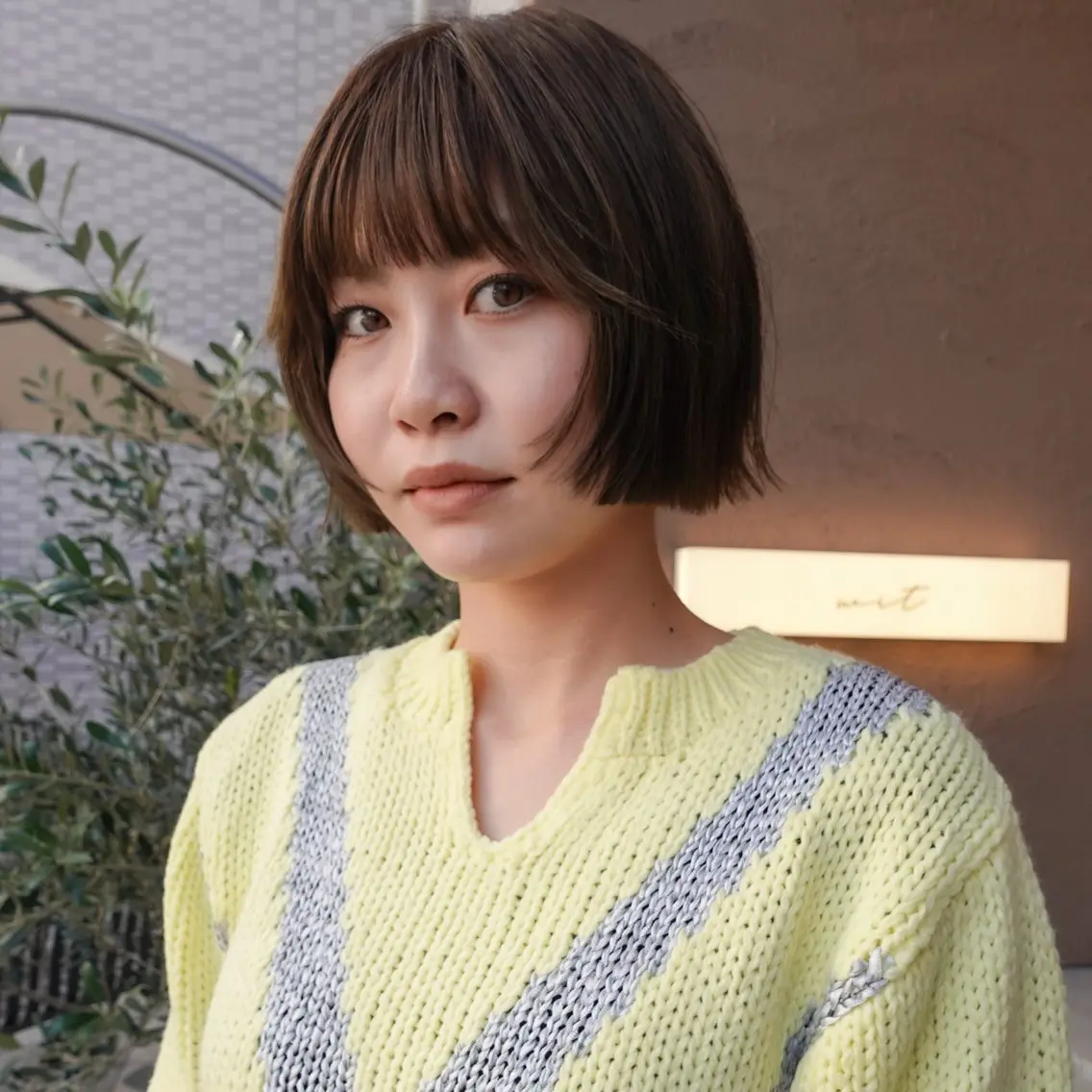 ショート aco/名古屋.栄 ボブ/透明感カラーのヘアスタイル