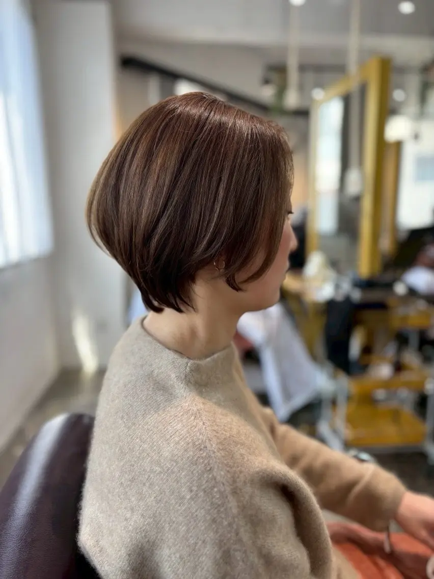 ショートカット✂️(シャンプーブロー込み🧴)の写真