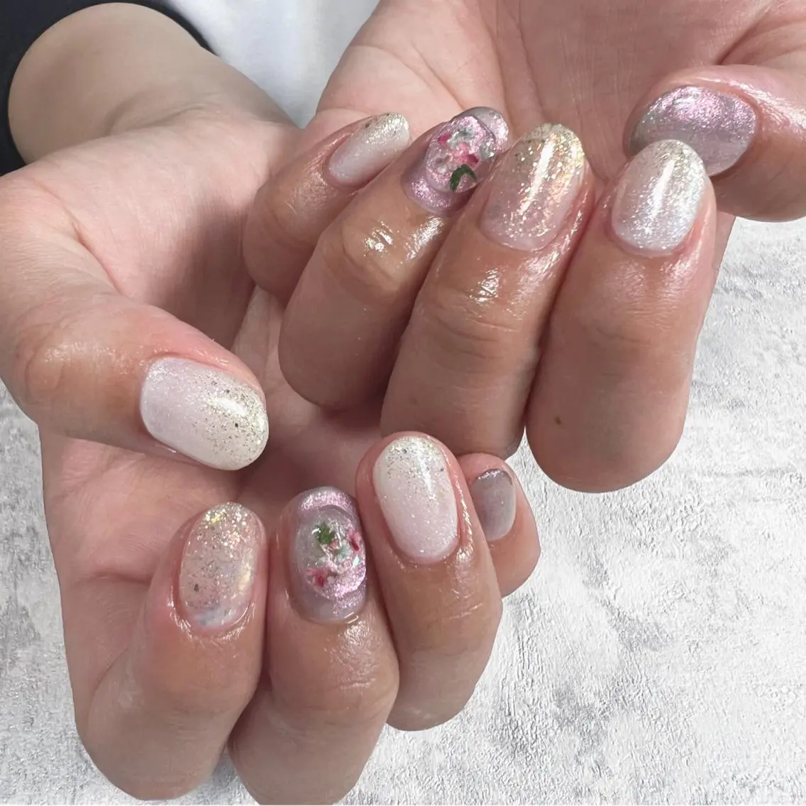 ネイル ハンドネイル 𝑺 𝒏𝒂𝒊𝒍✳︎のネイルデザイン