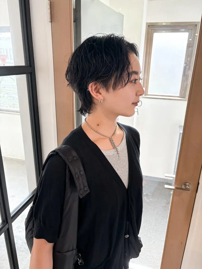 ショート パーマ ショートヘア ニュアンスパーマ カット パーマ Takuma Suzuki中目黒のヘアスタイル