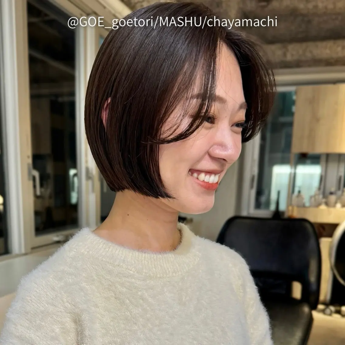 ショート ショートボブ ベリーショート ボブ ショートヘア 鳥越 一希のヘアスタイル