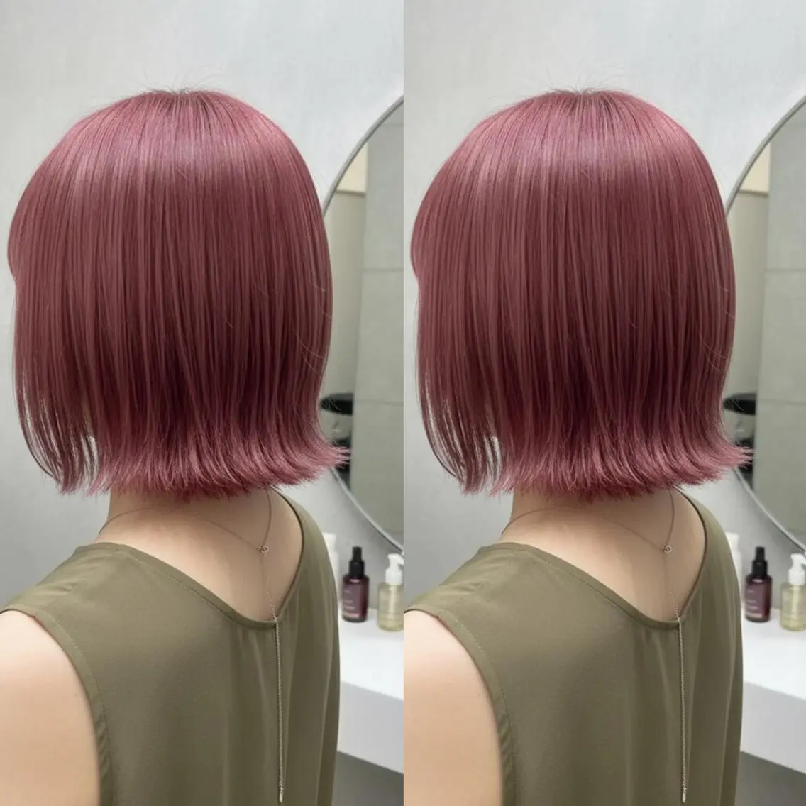 【うる艶赤み❤️】暖色カラー＋しっとりトリートメント 🪞の写真