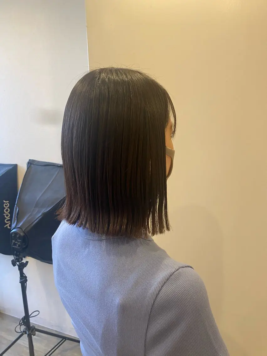 ミディアム 暖色 /シマダアミのヘアスタイル