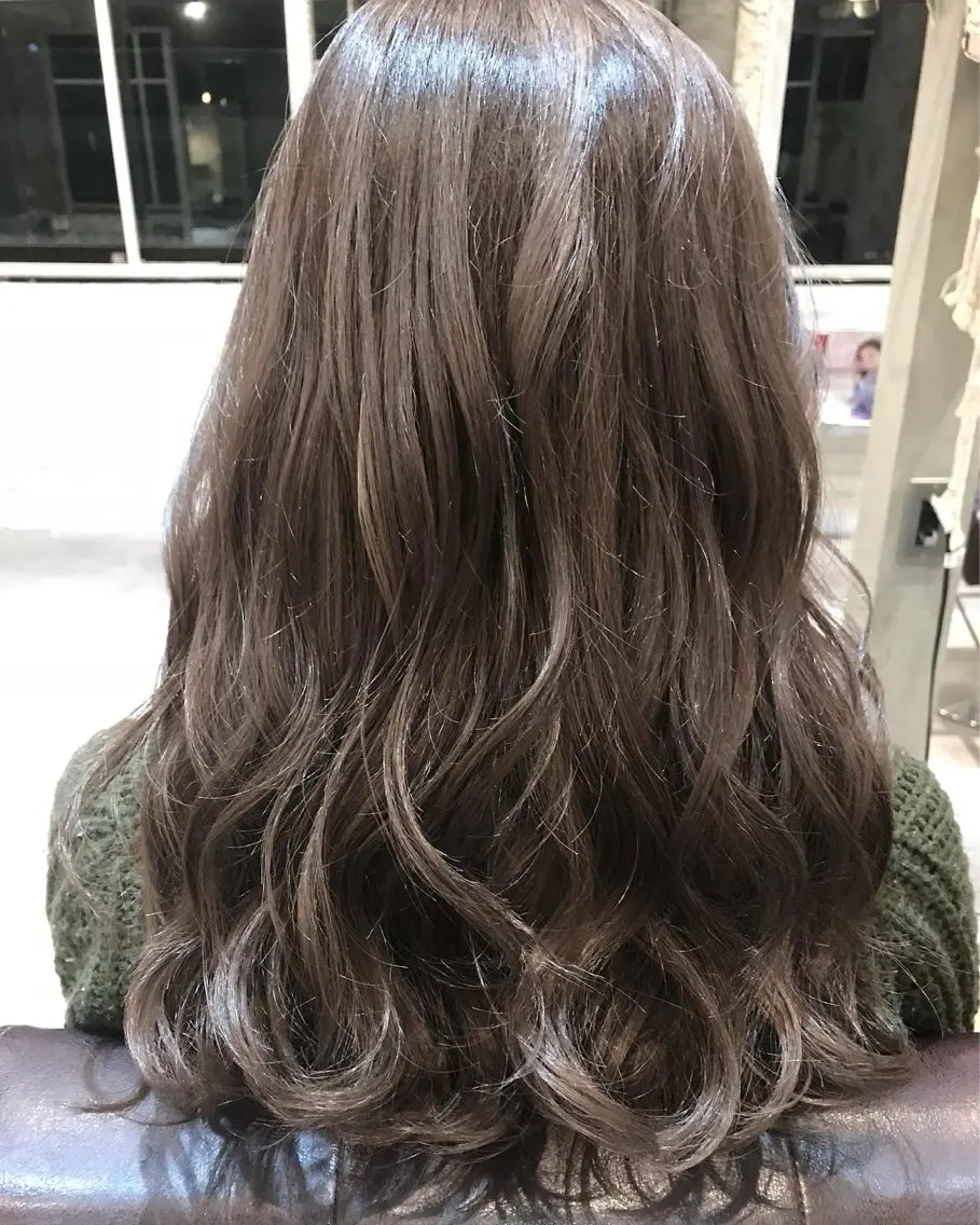 ロング カラー 塚本 昂のヘアスタイル