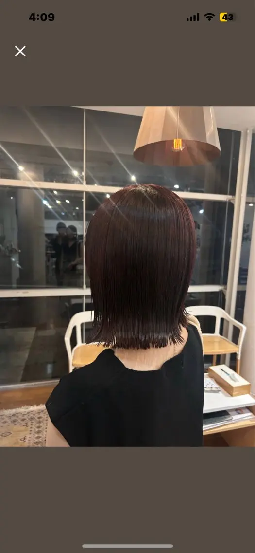 かがやしづ ⭐️カラーモデルのヘアスタイル