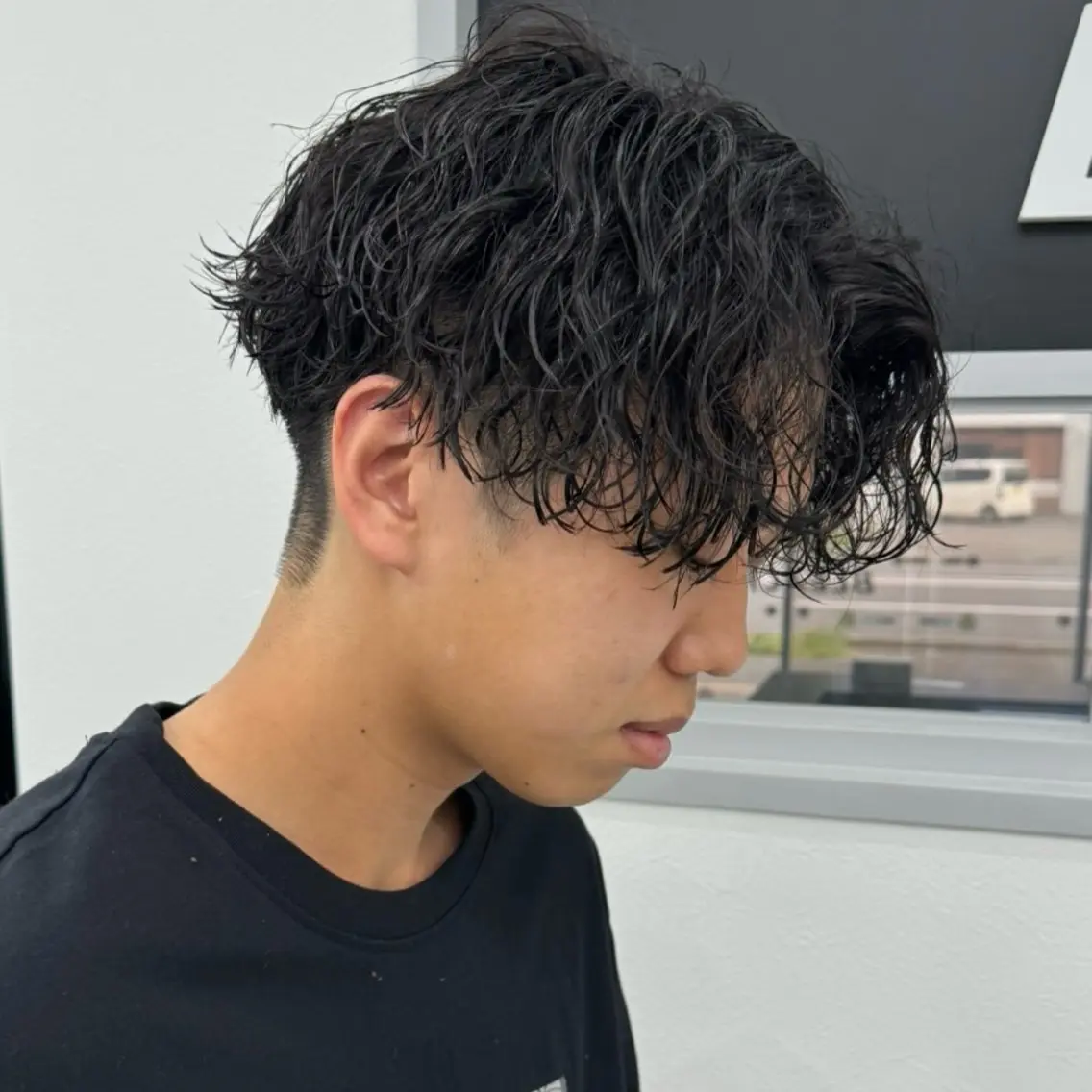 ショート パーマ メンズ 🔥札幌No.1🥇 パーマ特化美容師🔥のヘアスタイル