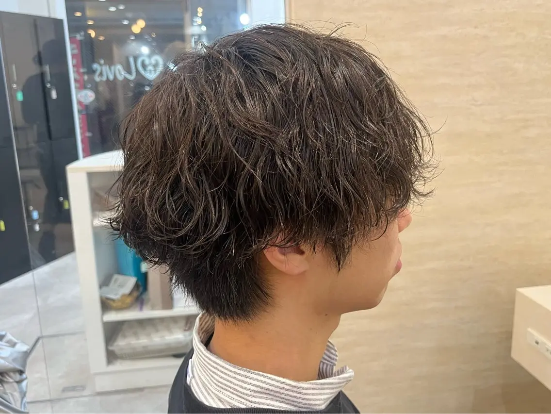 ショート パーマ 🦋Yui🦋透明感 /ベージュ/Wカラーのヘアスタイル