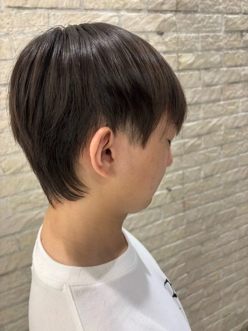 ミディアム カラー メンズ ナチュラルカラー🌟 メンズカット保坂太一のヘアスタイル