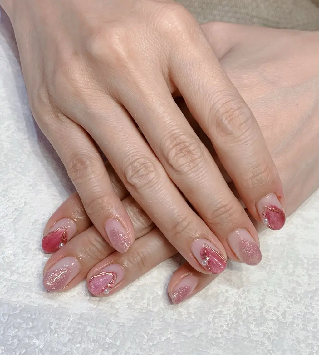 ネイル ハンドネイル Agu. Nail tomoのネイルデザイン