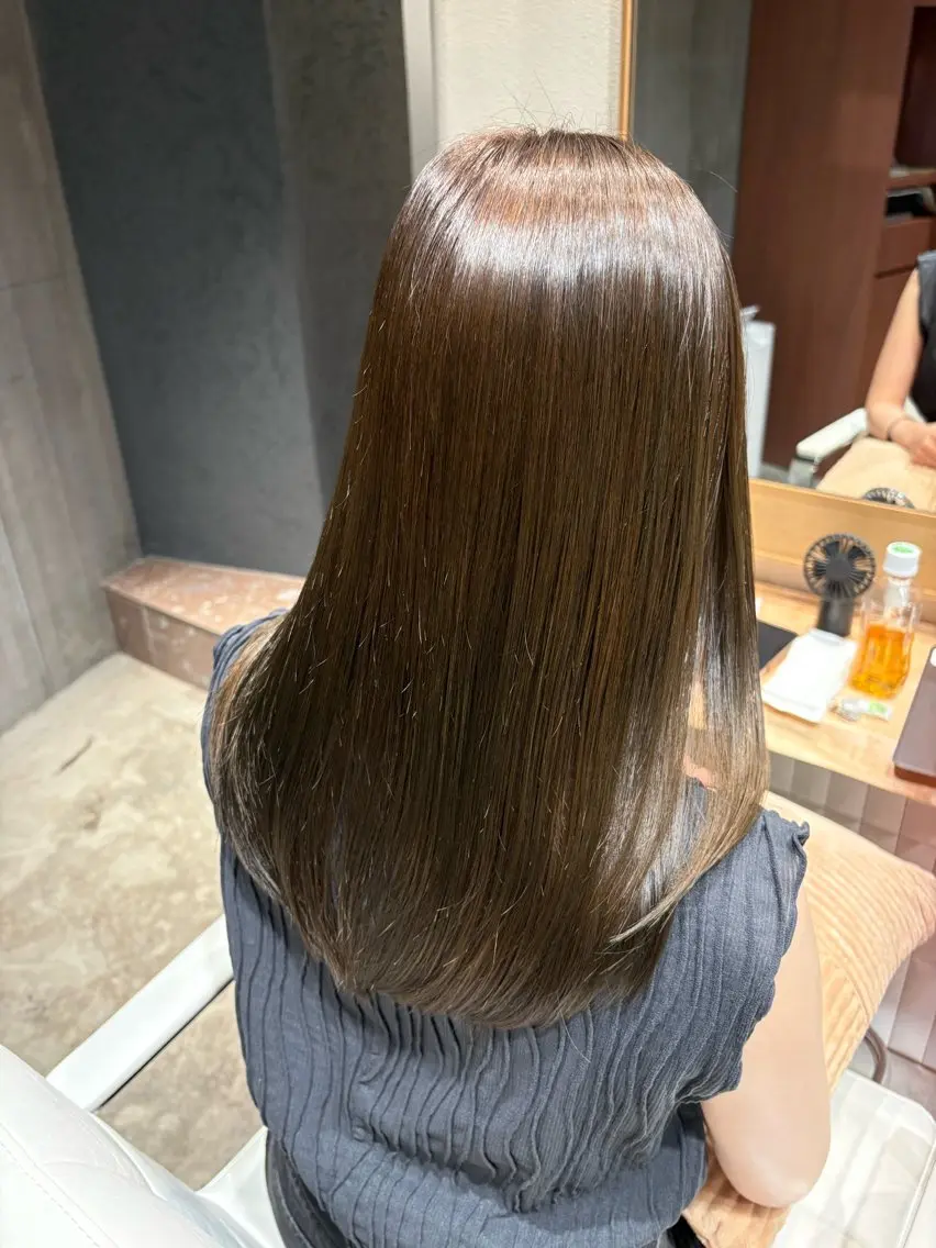 ロング カラー 銀座/骨格診断 垢抜けレイヤー/菅原のヘアスタイル