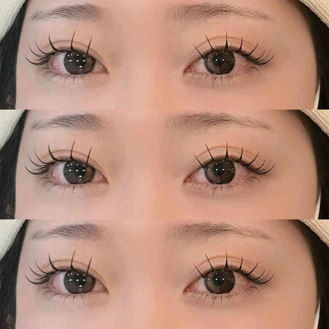 マツエク・マツパ 下まつげエクステ 一重×まつ毛パーマ *OLIVIA池袋 *長友のマツエク・マツパデザイン