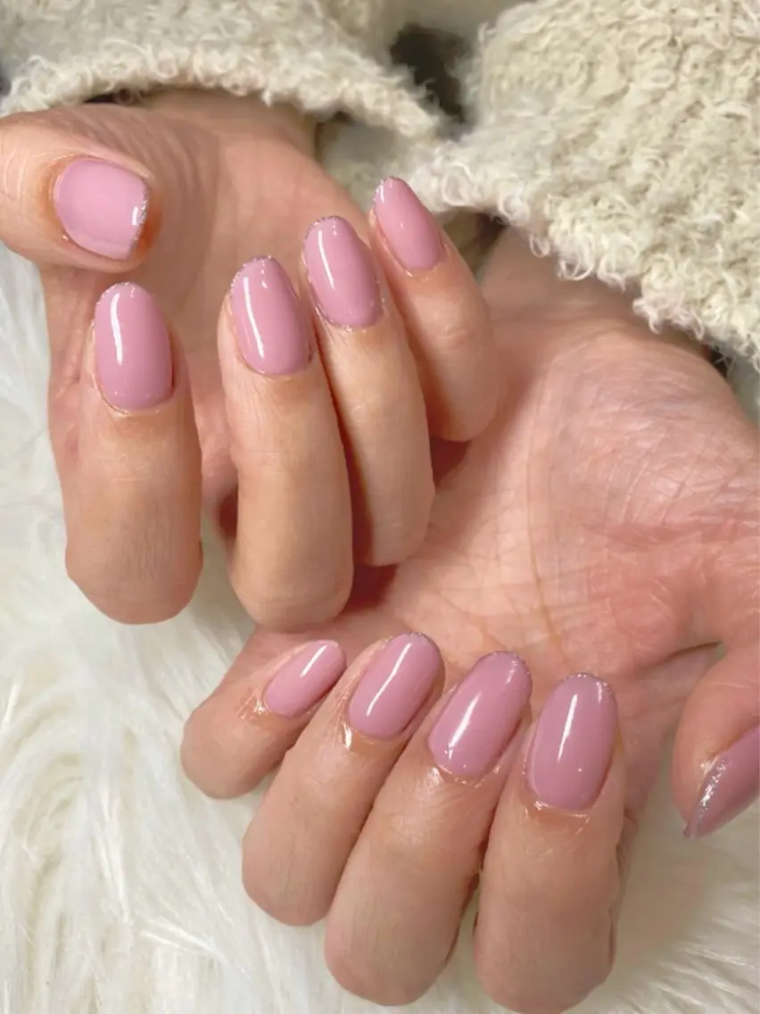 ミディアム ハンドネイル chuchuネイル 🩶Aimiのネイルデザイン