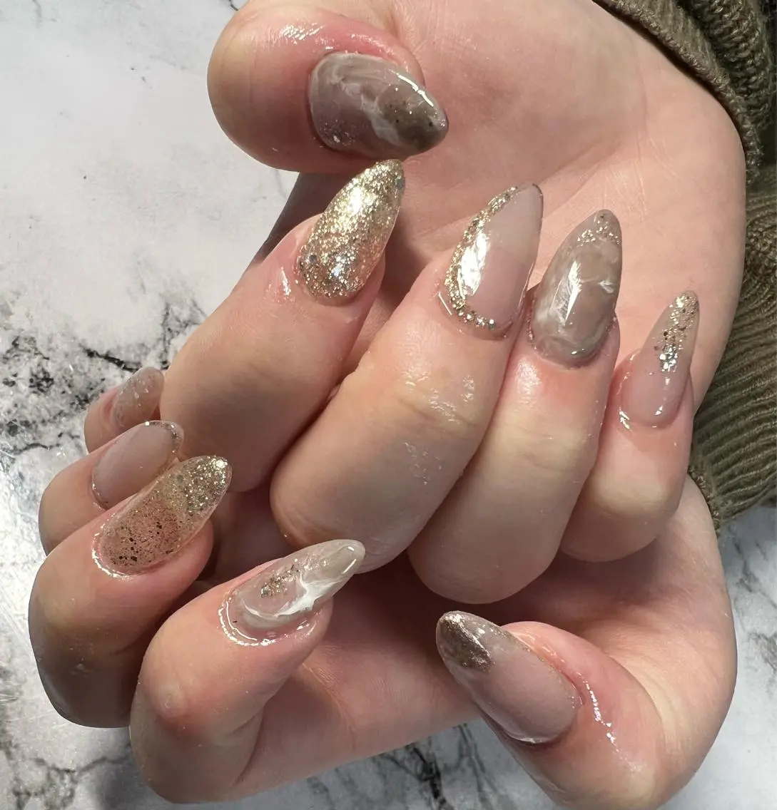 ネイル ニュアンスネイル Mimi Nailのネイルデザイン