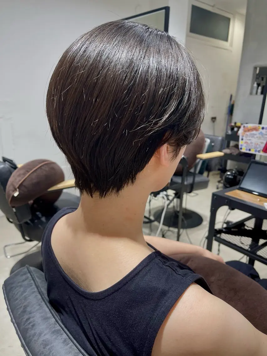 ショート CARICIA 渡邉 祐南のヘアスタイル