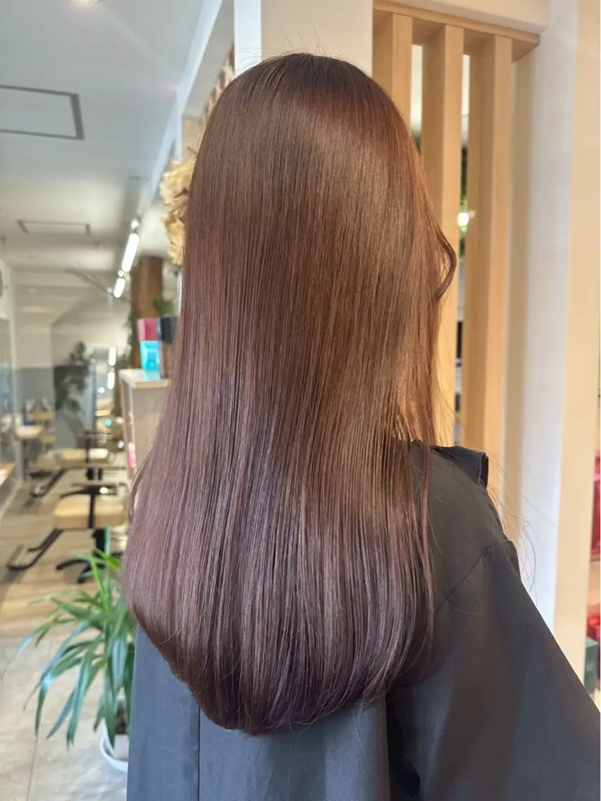 カラー ヘアカラー 西新  MAHIRO 🩵🫧艶髪🩵🫧のヘアスタイル