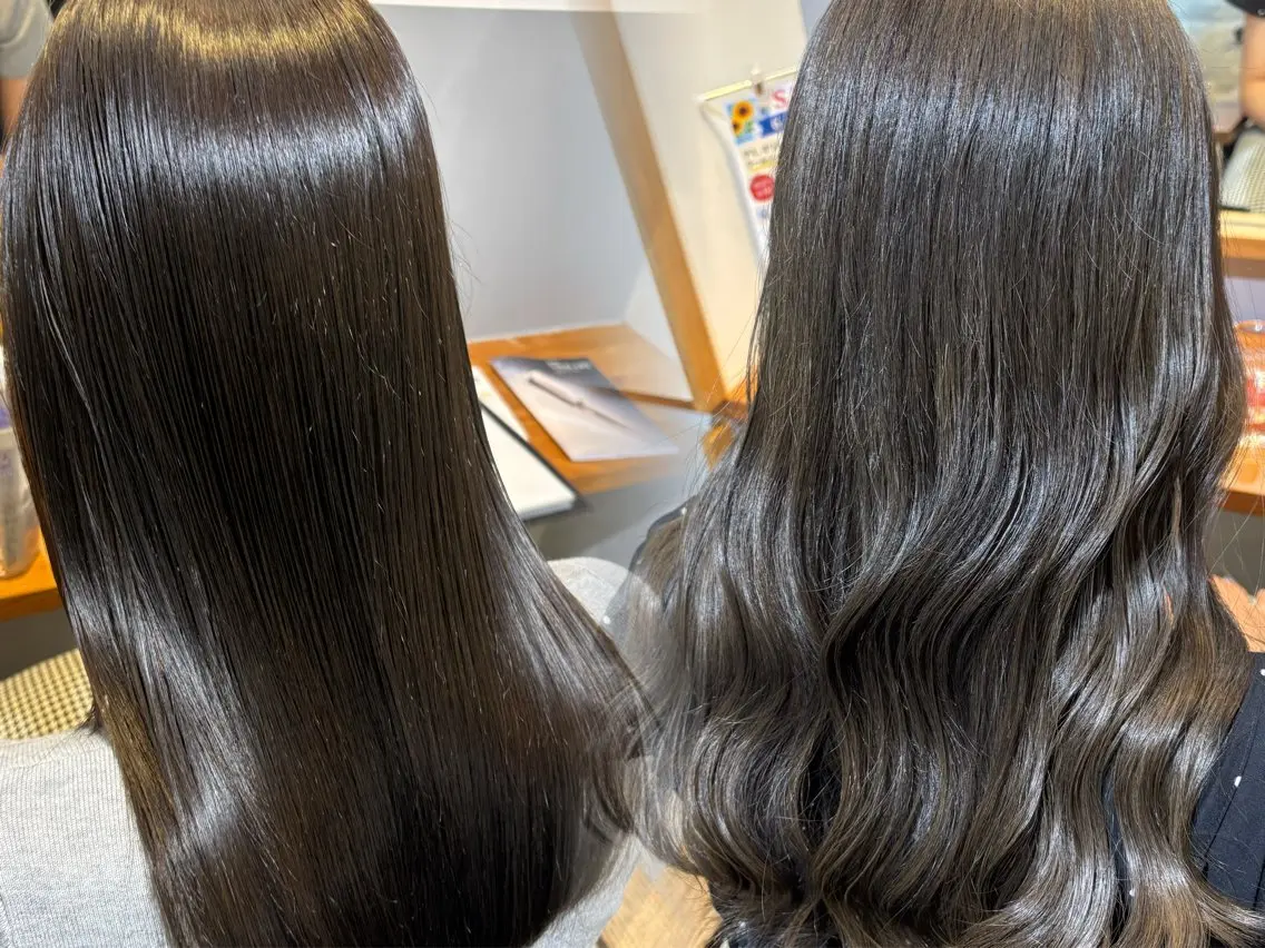 セミロング トリートメント カット ヘアカラー トリートメント Shiina シイナのヘアスタイル