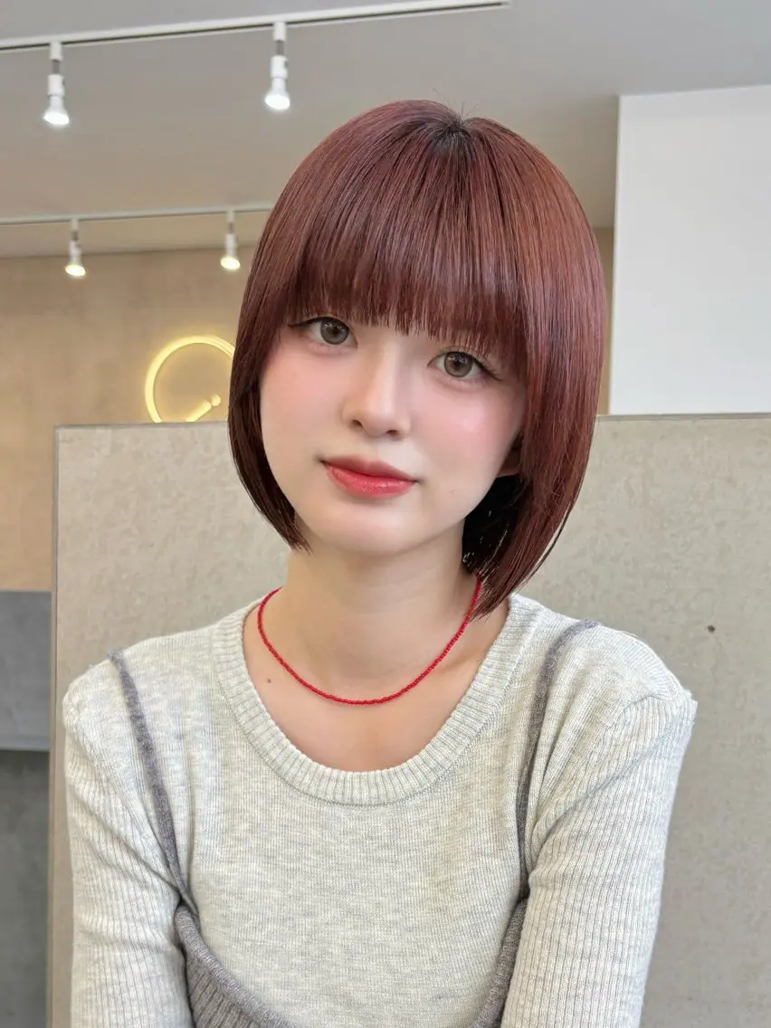 ショート 紅葉☘ ̖́- /似合わせカットのヘアスタイル