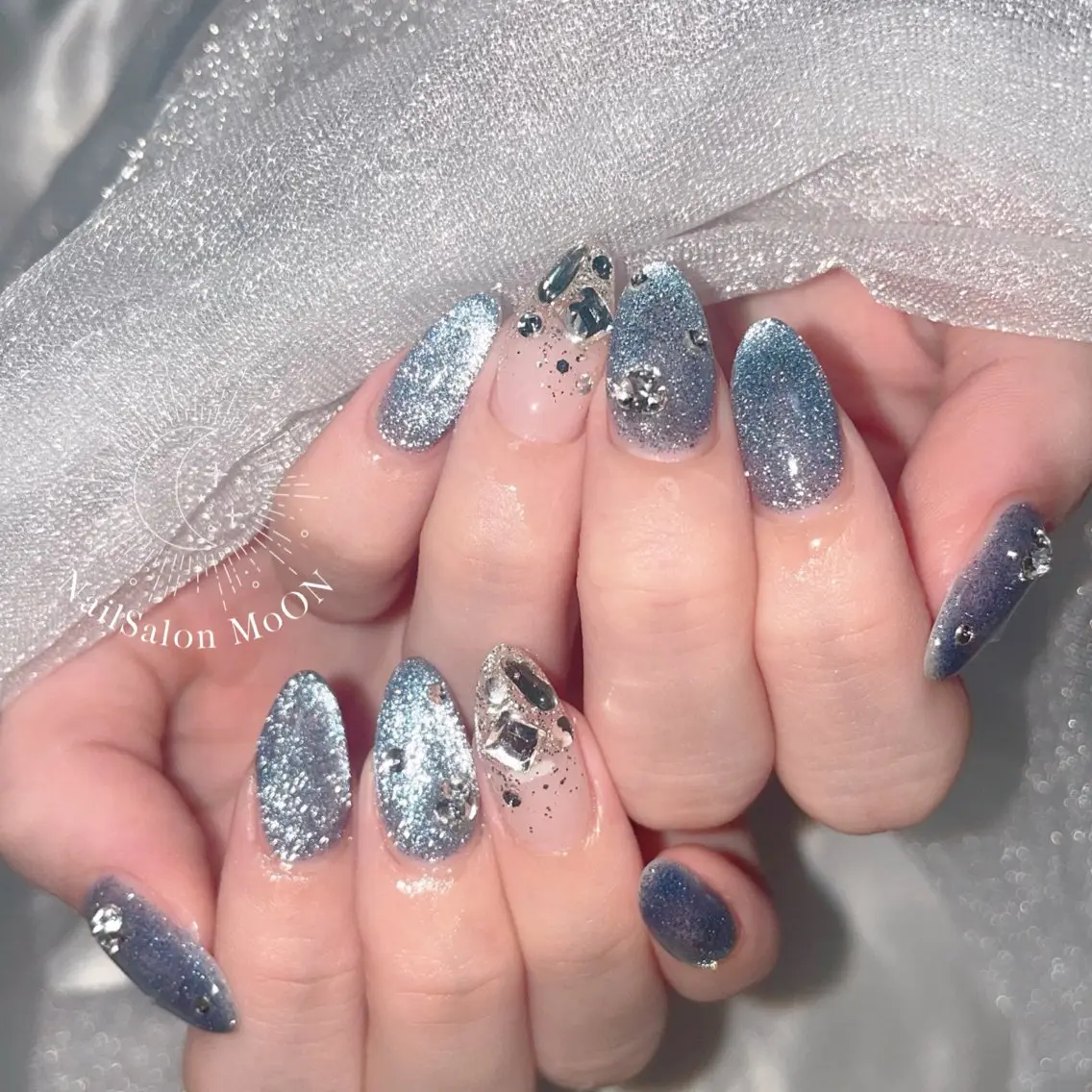 ネイル ハンドネイル ハンドケア MoON...❤︎ MeGuのネイルデザイン