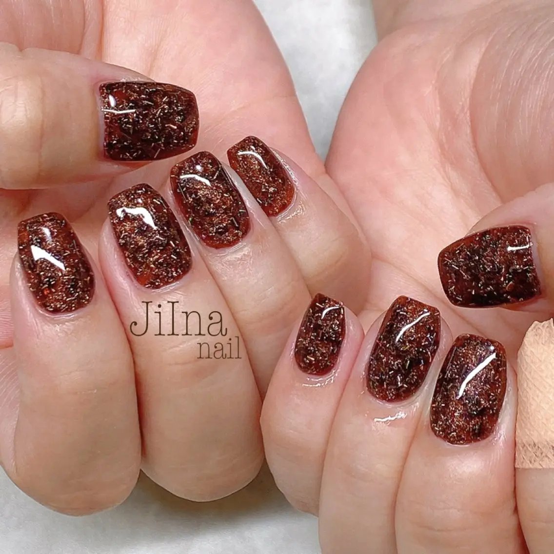 ネイル ワンカラーネイル JiIna nailのネイルデザイン