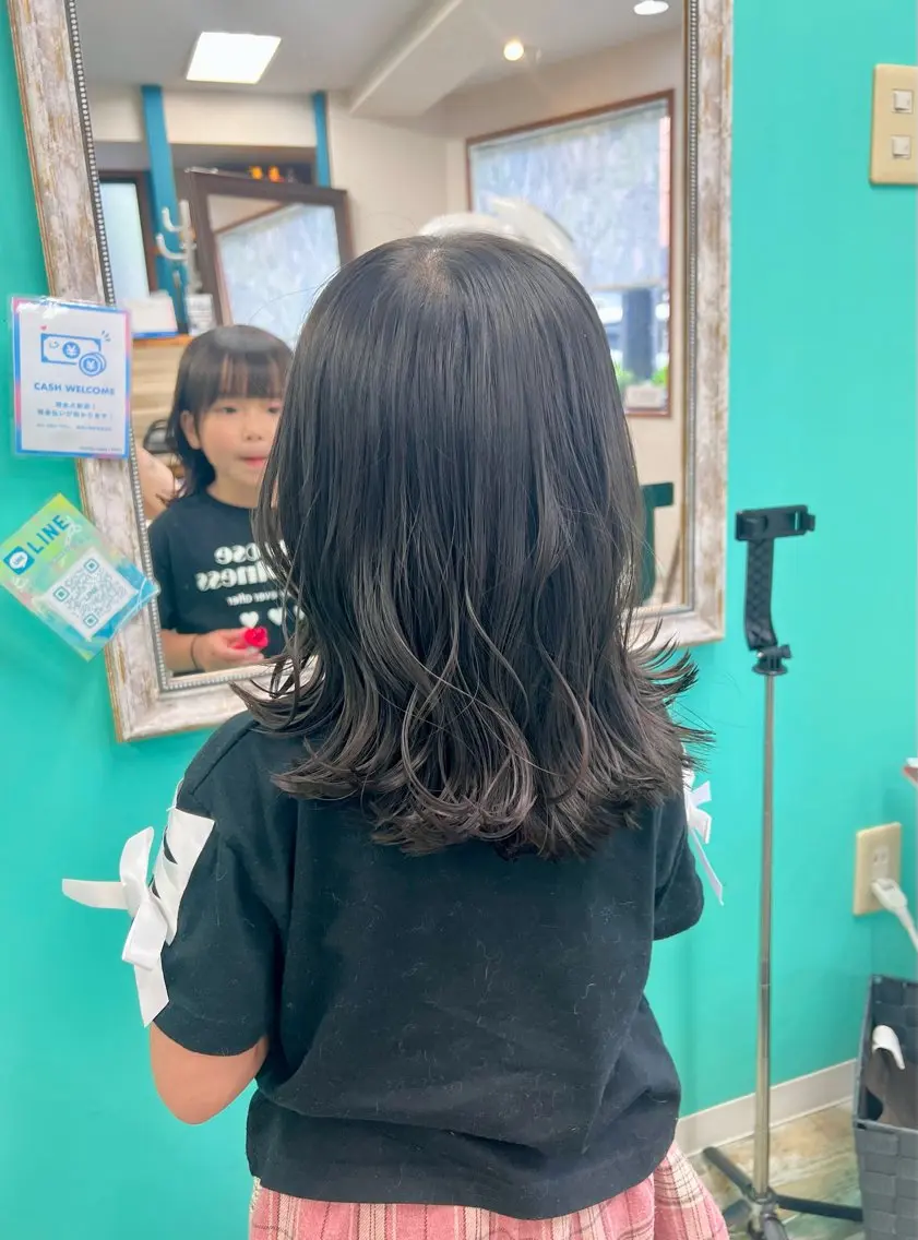 ミディアム 田牧 みゆきのヘアスタイル