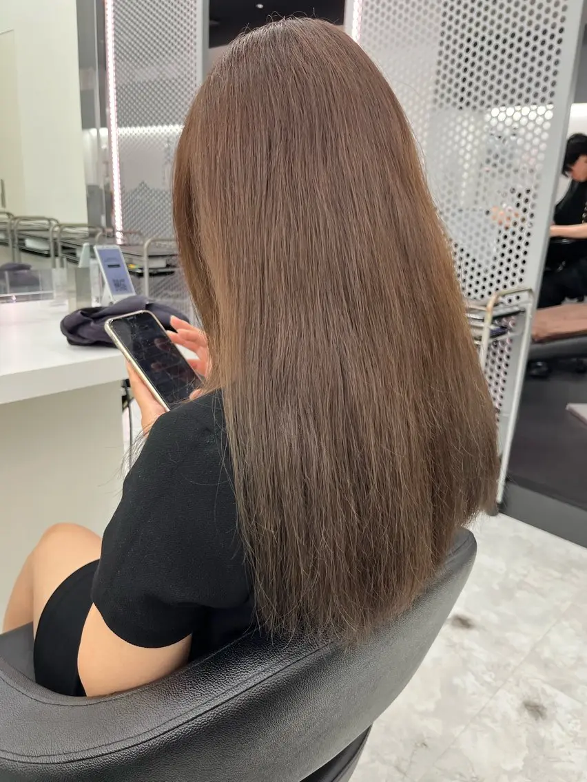 ロング カラー ブラウンカラー カット ヘアカラー 💖トレンド春夏 カラー💖FUTAのヘアスタイル