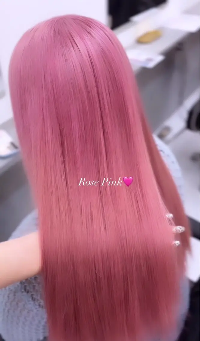 カラー ヘアカラー 韓国レイヤー艶カラー ブリーチ otohaのヘアスタイル